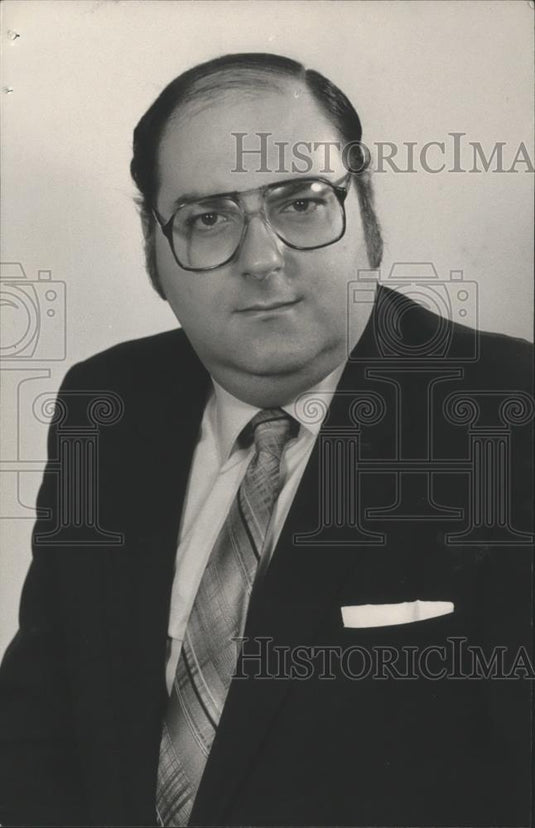 1984 Press Photo Robert Hill, Hueytown candidate, Alabama - abna32366 - Historic Images