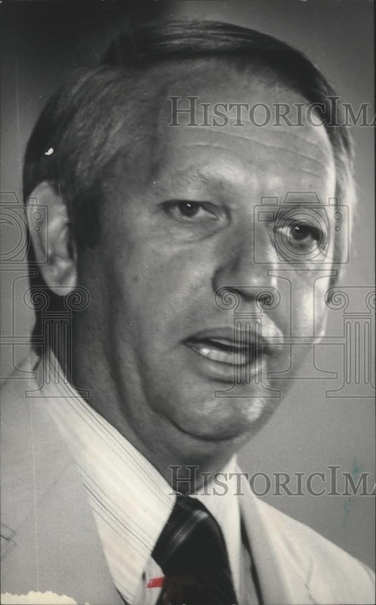 1978 Press Photo Guy Hunt, candidate for Alabama governor - abna32411 - Historic Images