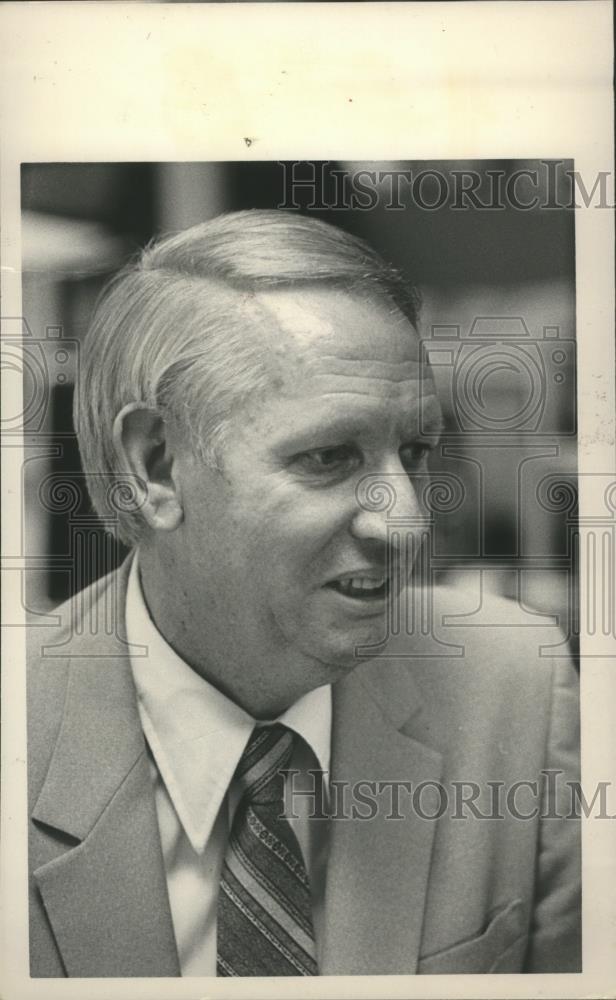 1985 Press Photo Guy Hunt, Republican Gubernatorial Candidate, Alabama - Historic Images