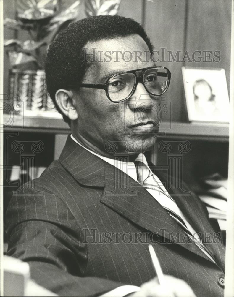 1980 Press Photo Clyde Kirby, City Council Candidate - abna32508 - Historic Images