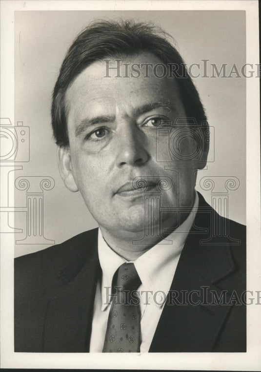 1988 Press Photo Larry Kizziah, Jefferson County Circuit Court Candidate - Historic Images