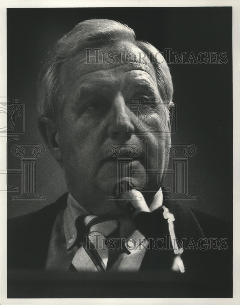 1986 Press Photo Roger Jepsen, National Credit Union Administrator - abna32548 - Historic Images