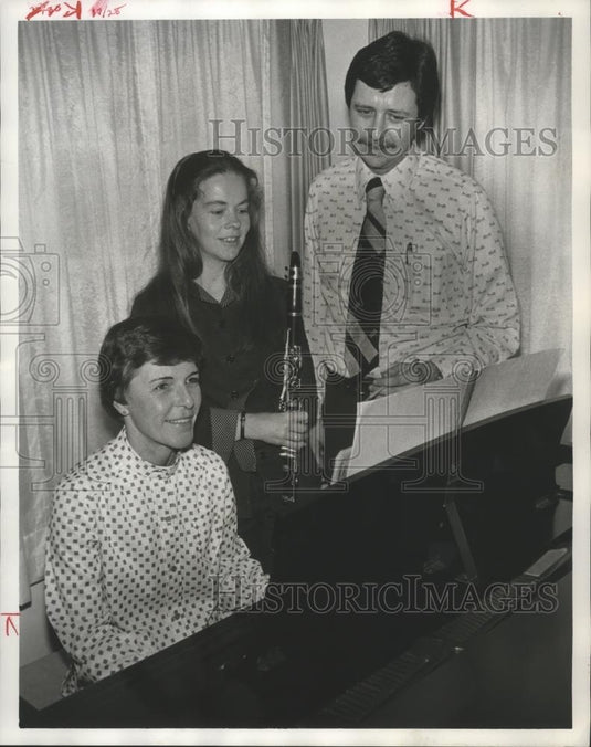 1976 Press Photo Composer James Jensen - abna32550 - Historic Images