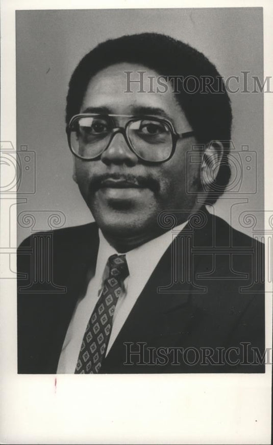 1990 Press Photo Eddie Hill, Alabama Minority Supplier Development Council - Historic Images