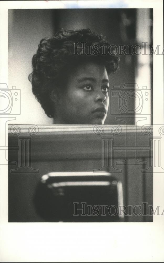 1985 Press Photo Defendant Cynthia Raye Hill, Alabama - abna32558 - Historic Images