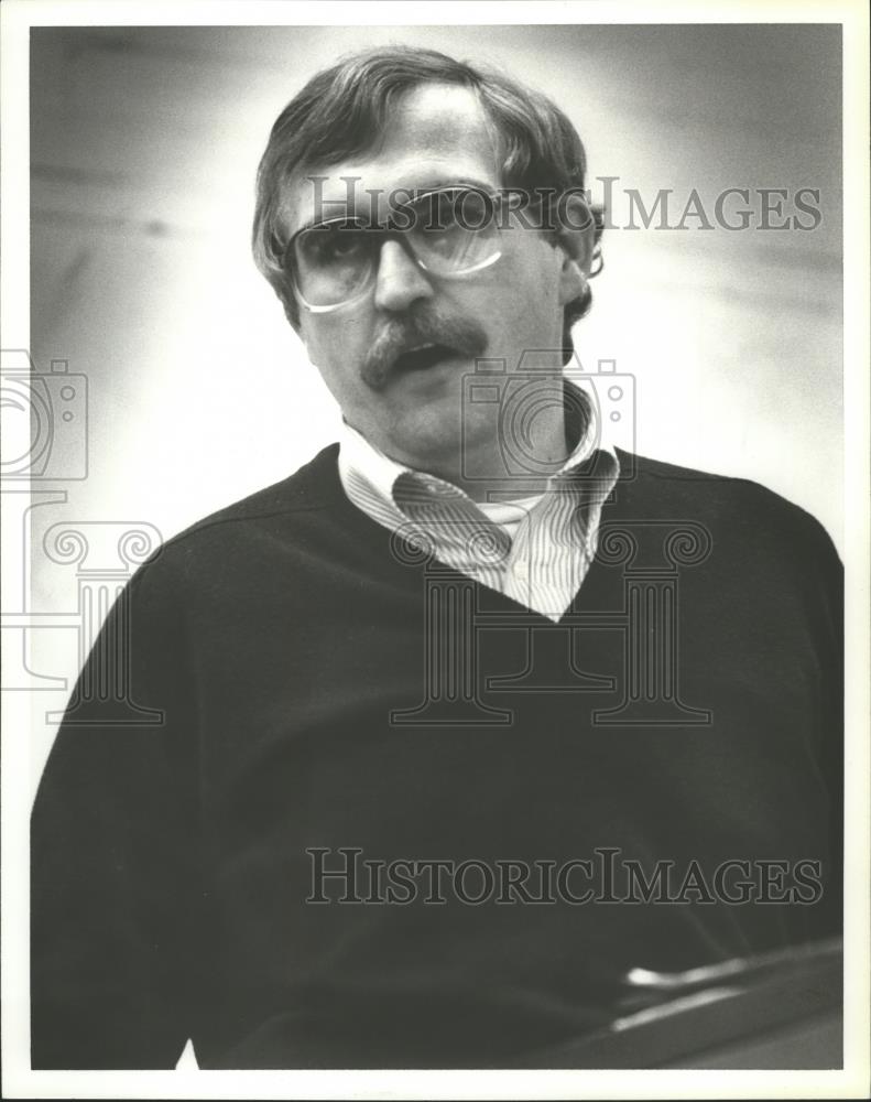 1980 Press Photo William Hill, Jr., Indian Springs Civic Club President, Alabama - Historic Images