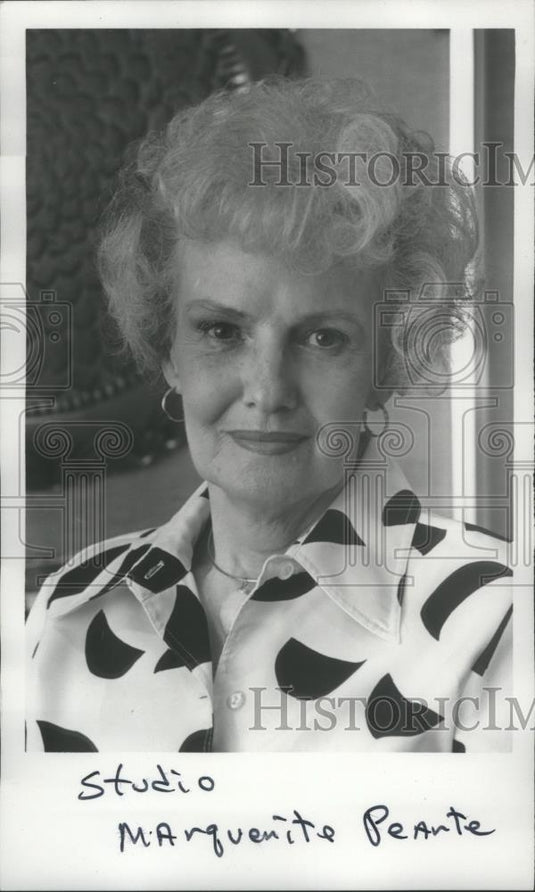 1978 Press Photo Marquerite Pearte of Studio - abna32637 - Historic Images
