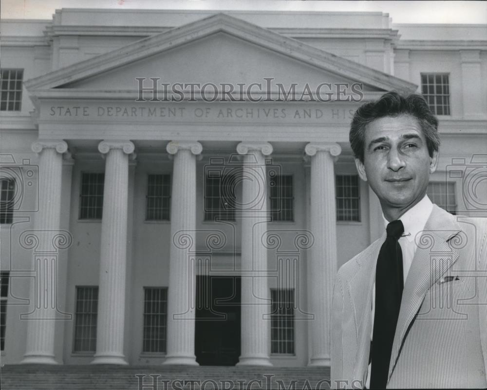 1978 Press Photo Alabama State Archives & History Director Milo Howard - Historic Images