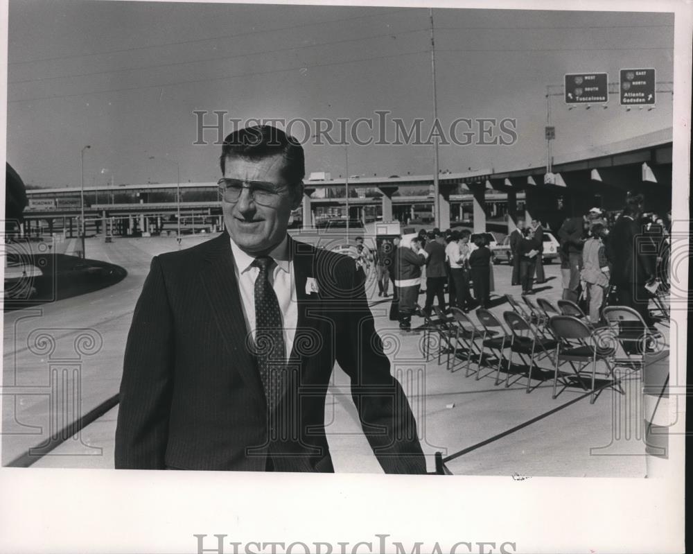 1988 Press Photo Expressway opens, Royce King, Alabama Highway Director - Historic Images