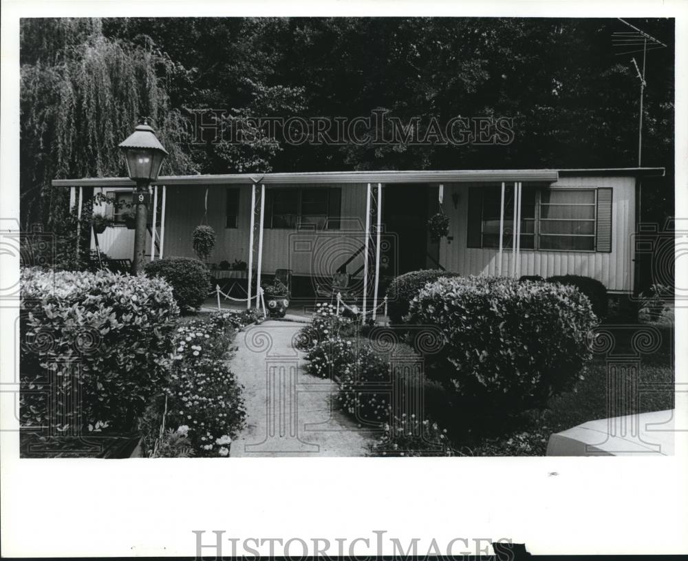 1981 Press Photo London Village Mobile Homes, Birmingham, Alabama - abna32904 - Historic Images