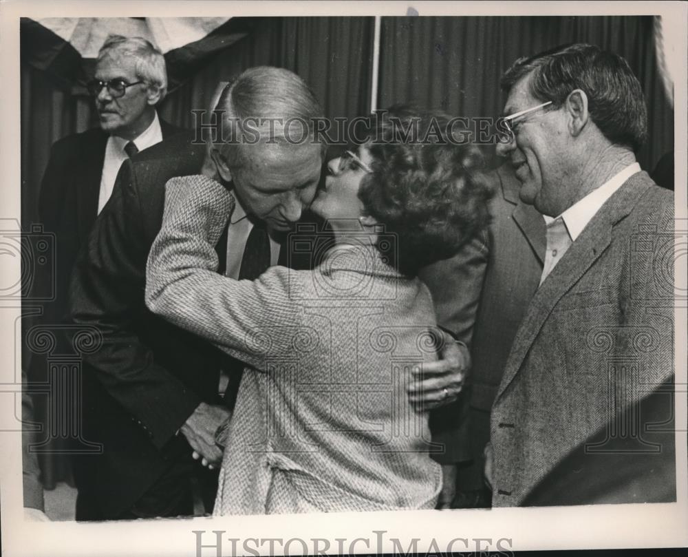 1987 Press Photo James and Deanie Lenard from Fayette, Alabama - abna33006 - Historic Images