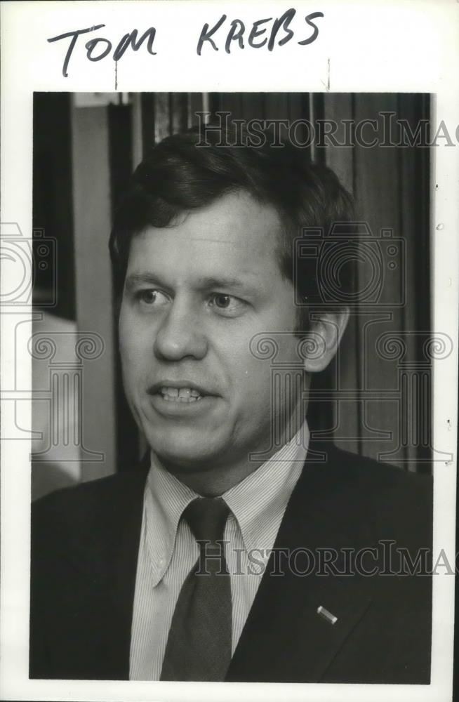 1982 Press Photo Thomas Krebs of Alabama Securities Commission - abna33178 - Historic Images