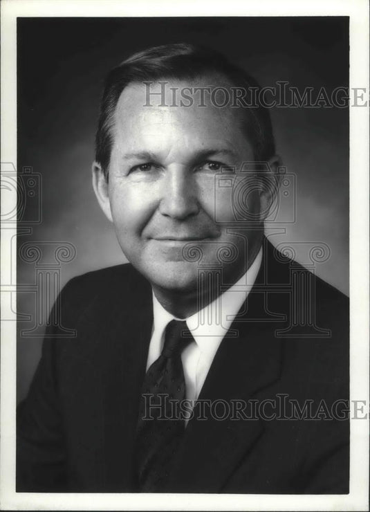 1994 Press Photo Paul Hubbert, 1994 Democratic Gubernatorial Hopeful - abna33203 - Historic Images