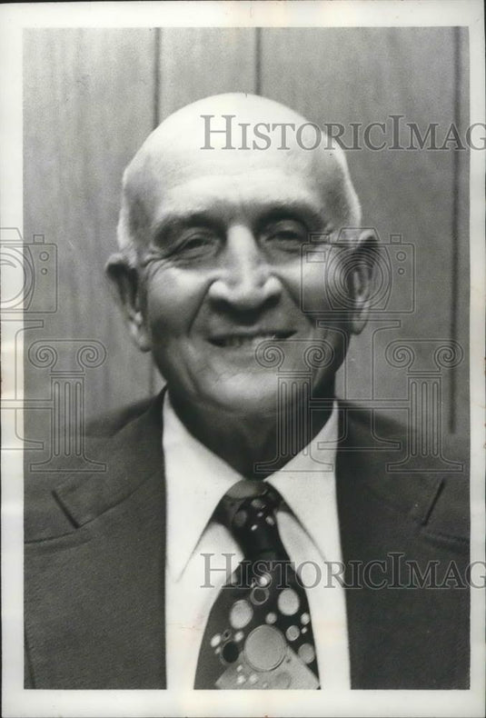 1978 Press Photo J. Alpha Lowe, Shelby County Commissioner - abna33222 - Historic Images