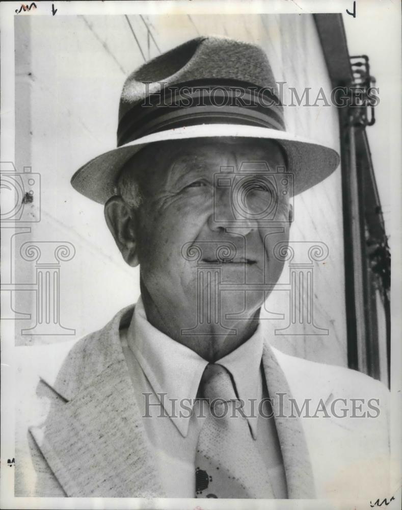 1978 Press Photo J. Alpha Lowe, Candidate for Shelby County Commission - Historic Images