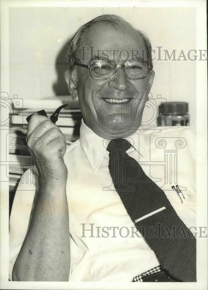 1978 Press Photo Charles V. Lair, Auburn University professor, Alabama - Historic Images