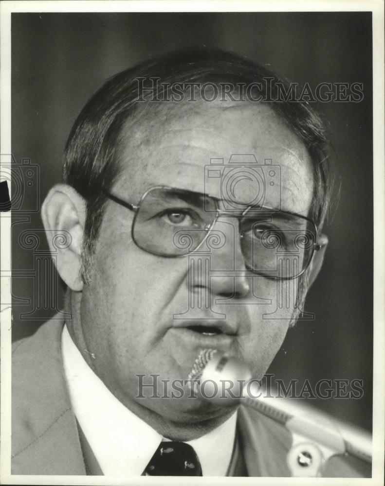 1981 Press Photo Governor of Alabama Fob James - abna33478 - Historic Images