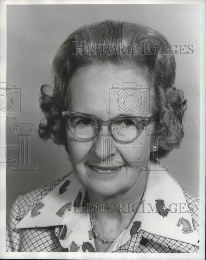 1977 Press Photo Conservationist Edith Jackson - abna33501 - Historic Images