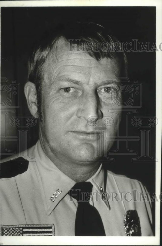 1979 Press Photo Sergeant A. D. Long, Gulf Shores Police Department - abna33551 - Historic Images