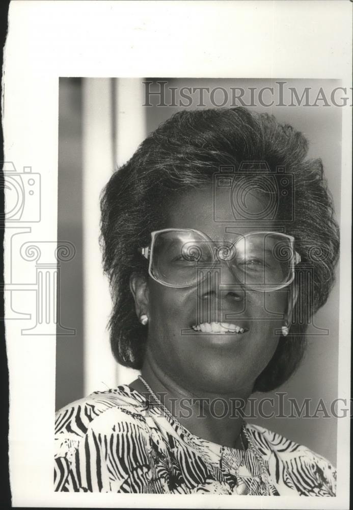 1988 Press Photo Fairfield Parks Superintendent Willie Mae Long - abna33573 - Historic Images