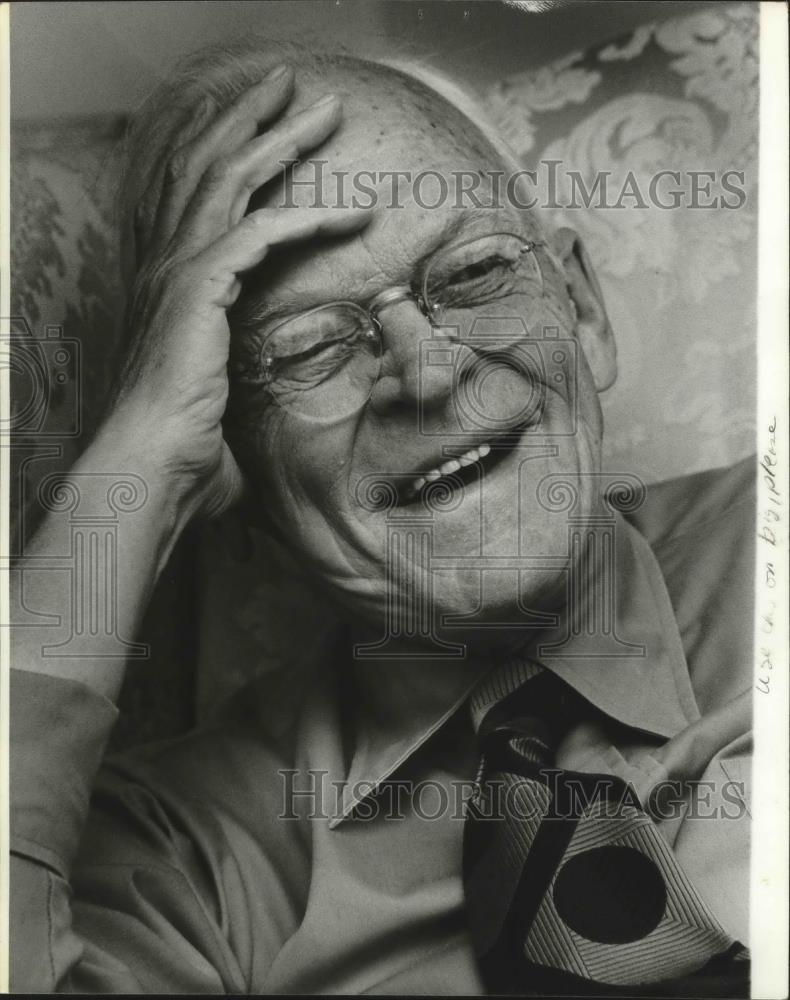 1979 Press Photo Doctor Max William Calvert, Educator and Author - abna33763 - Historic Images