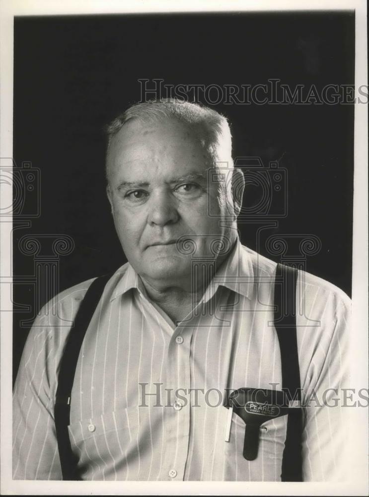 1988 Press Photo James Crumley, candidate for Sylvan Springs Council - abna33861 - Historic Images