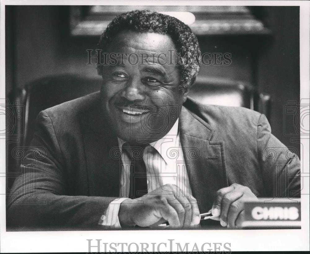 1991 Press Photo Jefferson County Commissioner Chris McNair - abna33979 - Historic Images