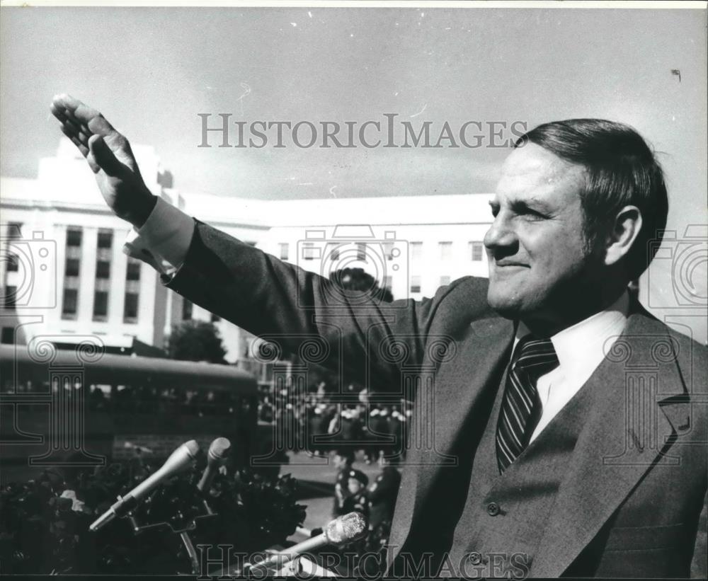 1979 Press Photo Alabama Governor Fob James at Inauguration - abna34319 - Historic Images