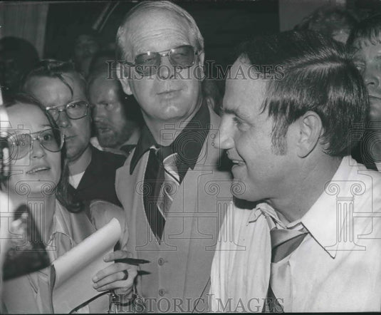 1978 Press Photo Candidate for Alabama Governor Fob James - abna34328 - Historic Images