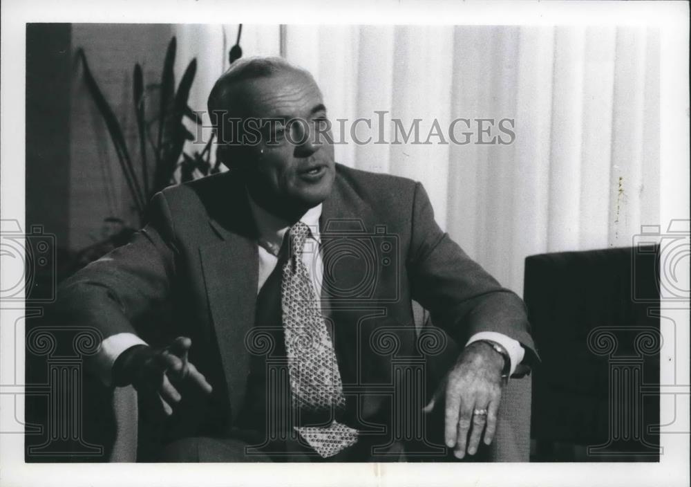 1976 Press Photo Alvin W. Vogtle, Junior, President, The Southern Company - Historic Images