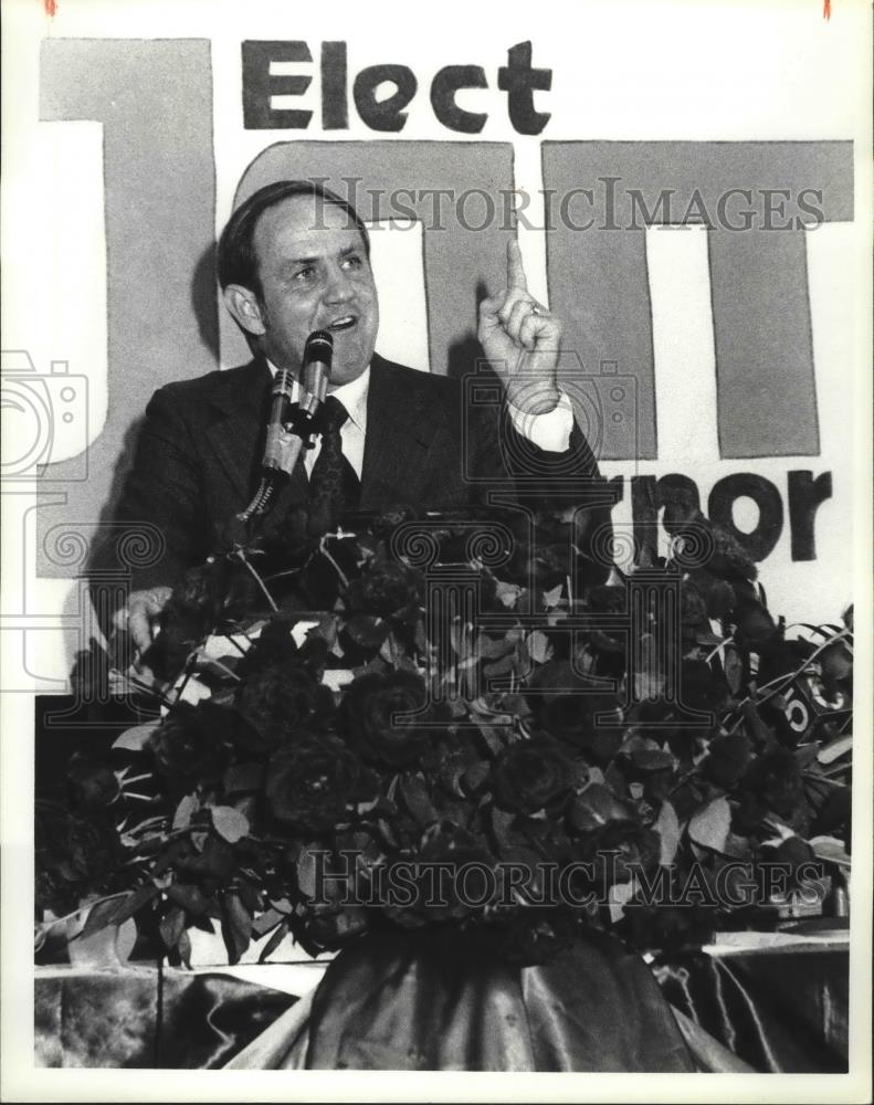 1978 Press Photo Alabama Governor Fob James - abna34489 - Historic Images