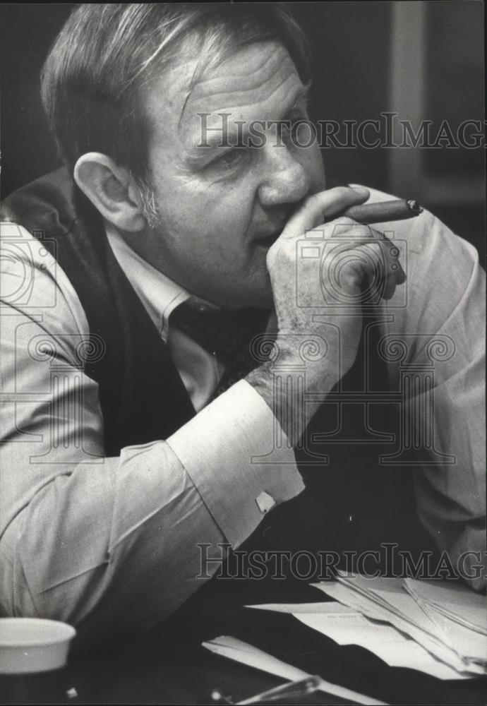 1981 Press Photo Fob James, Governor of Alabama - abna34504 - Historic Images