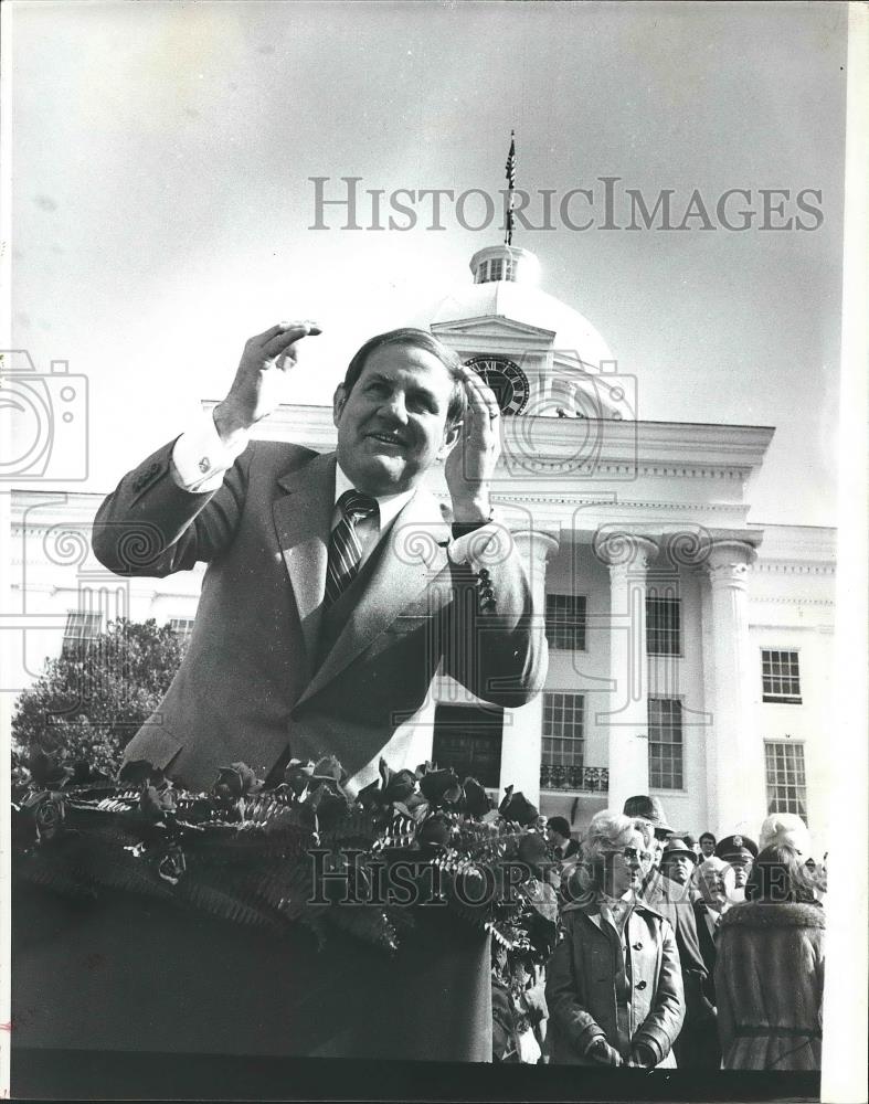 1979 Press Photo Alabama Governor Fob James, Inaugural Event - abna34602 - Historic Images