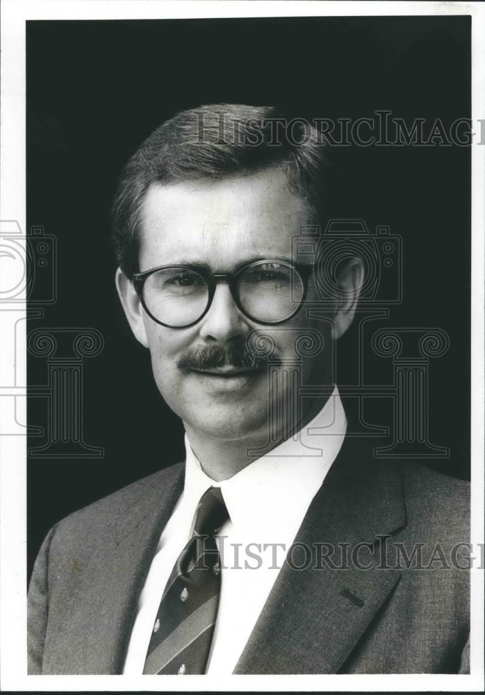 1988 Press Photo Politician Eric Johnston, Political Candidate - abna34740 - Historic Images
