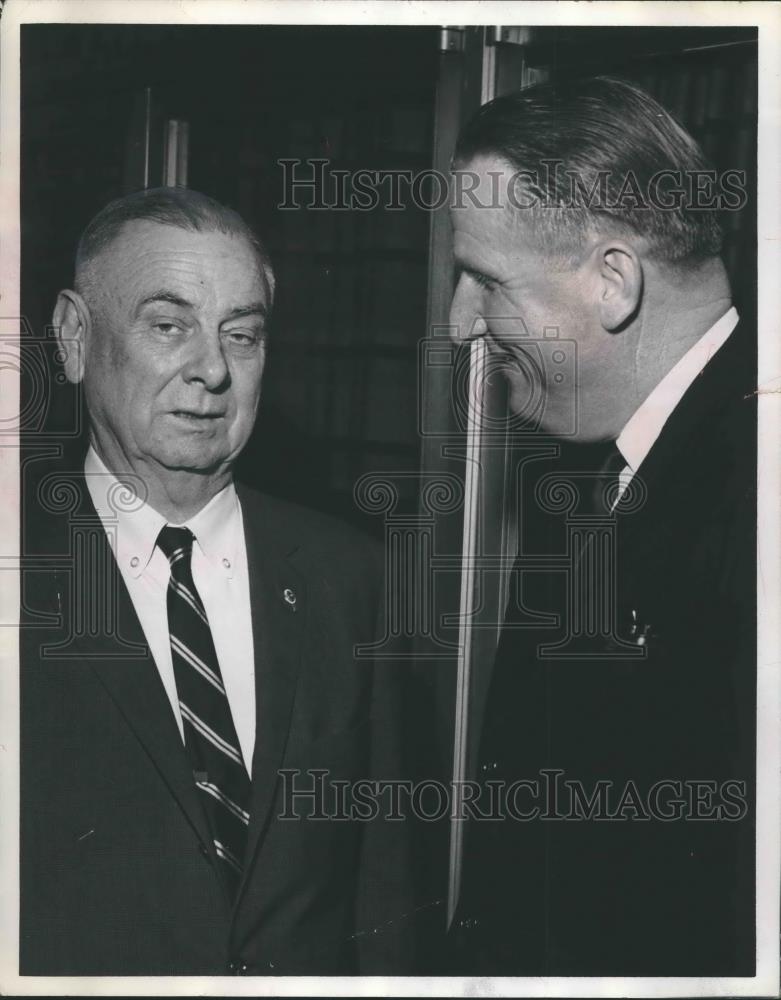 Press Photo George Grant, left, Congressman with Other - abna34753 - Historic Images