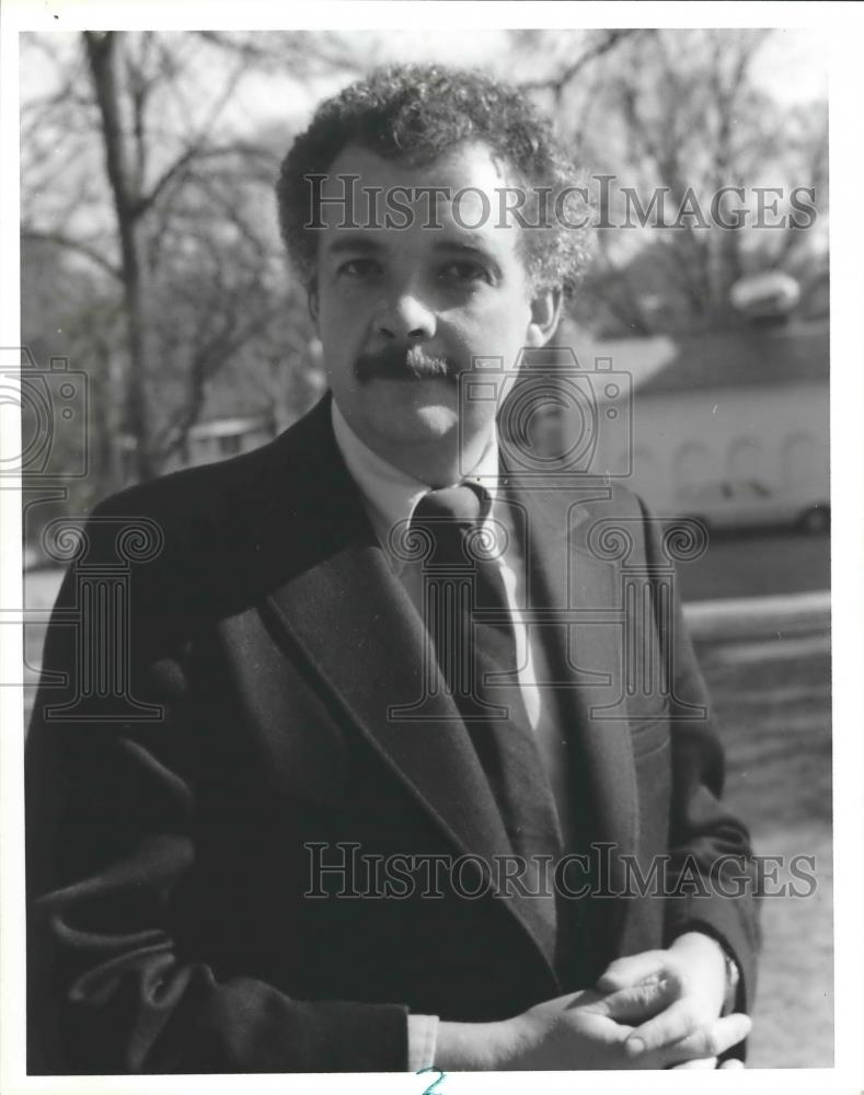 1981 Press Photo John Hicks University of Alabama Birmingham Committee President - Historic Images