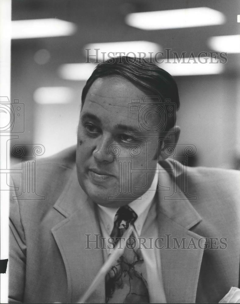 1980 Press Photo Jim Hicks, Center Point Annexation - abna34764 - Historic Images