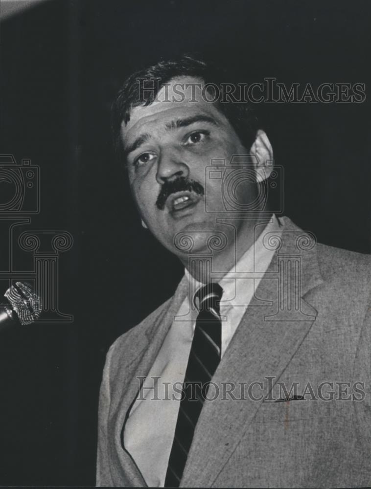 1983 Press Photo William &quot;Bill&quot; Harris, Executive Director of Alabama GOP - Historic Images