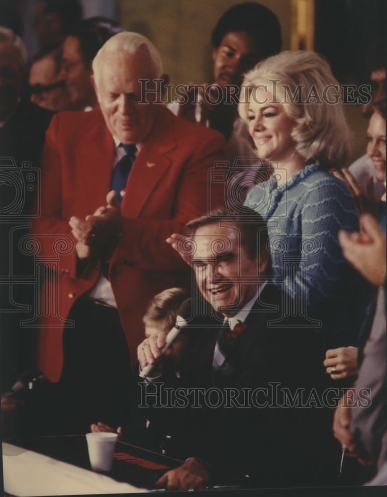 Press Photo George C. Wallace, Fourth Term as Alabama Governor - abna34932 - Historic Images