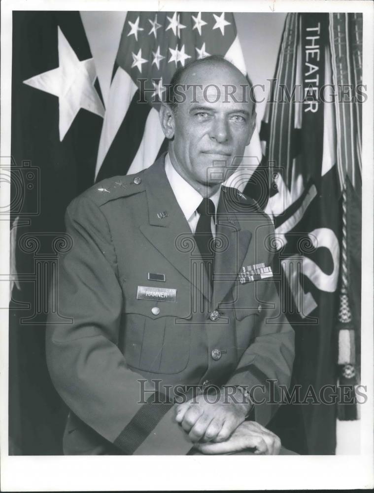 1980 Press Photo Major General George F. Hamner - abna34977 - Historic Images