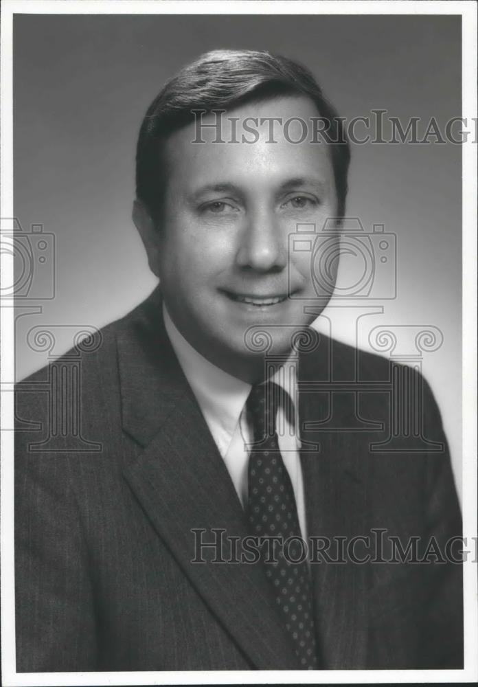 1986 Press Photo William (Bill) E. Jordan, Alabama Banker - abna35129 - Historic Images