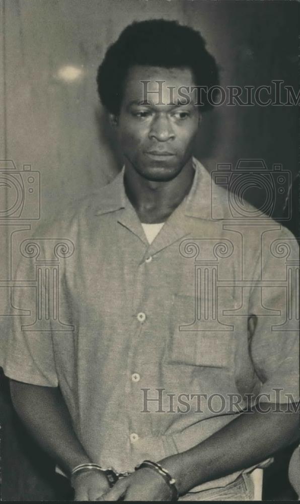 1978 Press Photo Johnny Harris, Crime, Murder, Robbery - abna35182 - Historic Images