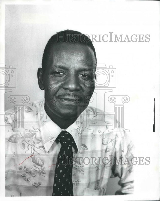 1976 Press Photo Jesse A. Harris, Irondale Politician - abna35188 - Historic Images