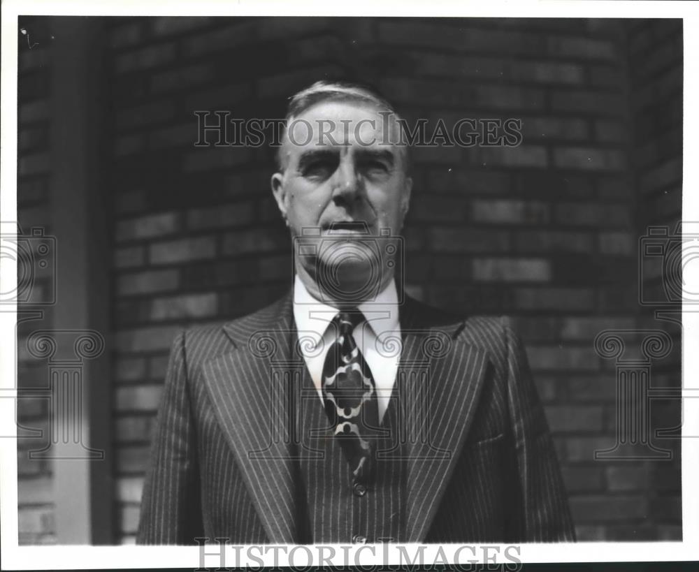 1982 Press Photo Huntsville Police Chief Sal Vizzini - abna35691 - Historic Images