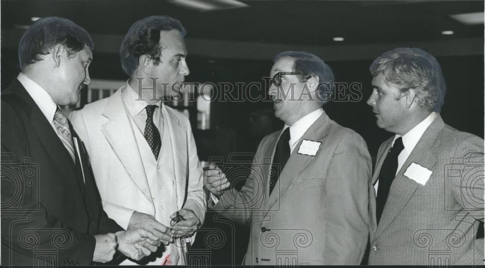 1979 Press Photo Alabama Dept. of Conservation and Natural Resources officials - Historic Images