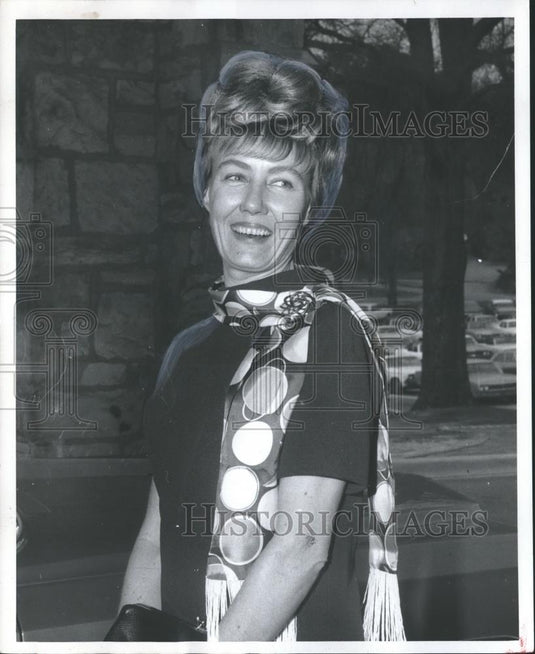 1978 Press Photo Mrs. James (Betty) Hallman, Scribblers - abno02805 - Historic Images