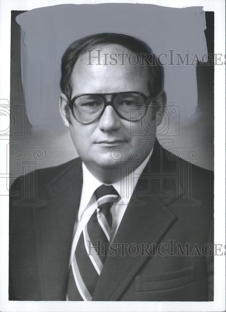 1977 Press Photo Dr. John C. Gamble, First Alabama Bancshares - abno04121 - Historic Images