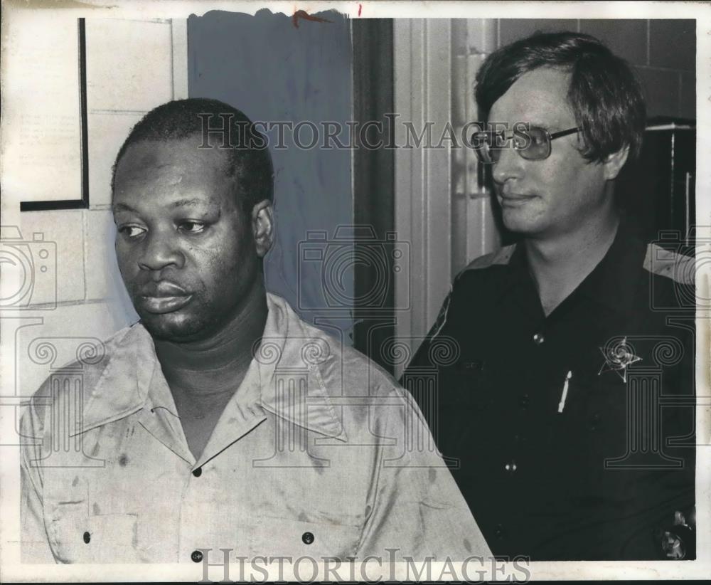 1976 Press Photo John King Jr. Accused of Crime - abno04353 - Historic Images