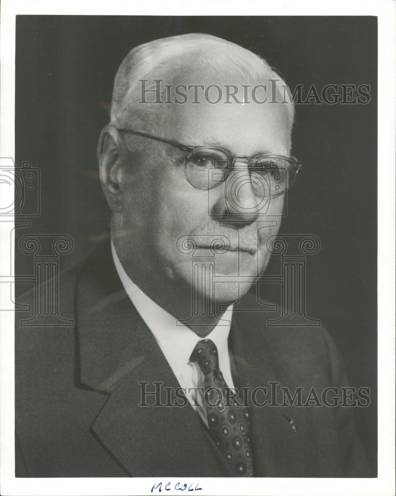 1956 Press Photo Duncan MCColl Physician Michigan Huron - RRV33805 - Historic Images