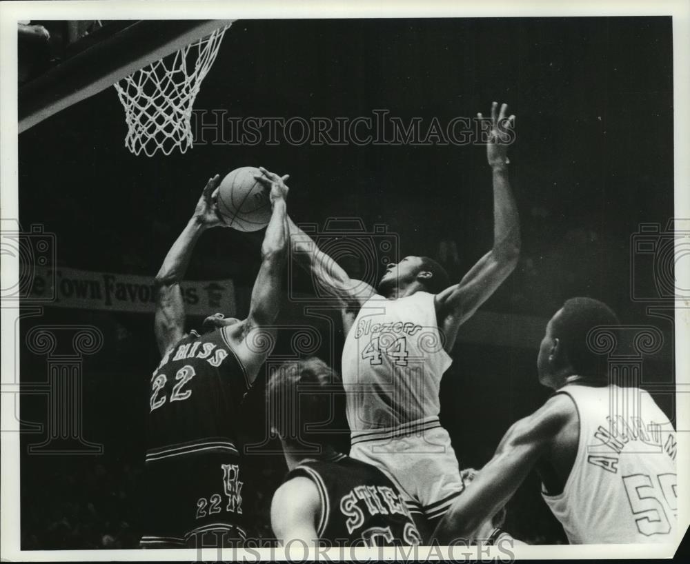 Press Photo Craig Lane, University of Alabama Birmingham Basketball Game - Historic Images